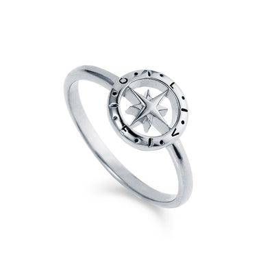 Photo of Love's Compass Silver Ring
