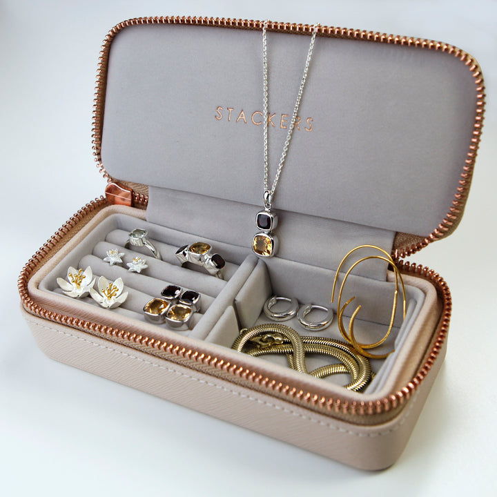 Jewellery Travel Case - Taupe