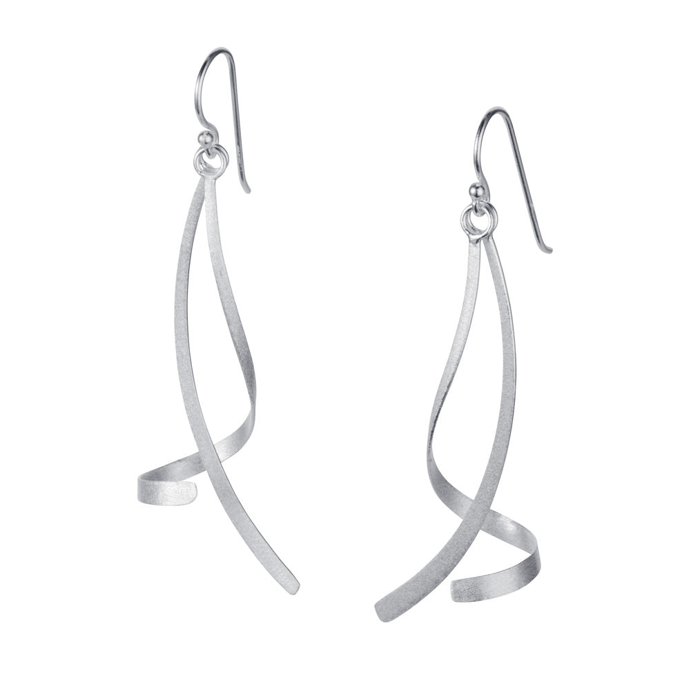 Women's Silver Earrings Drop and Dangle Hooks Christin Ranger