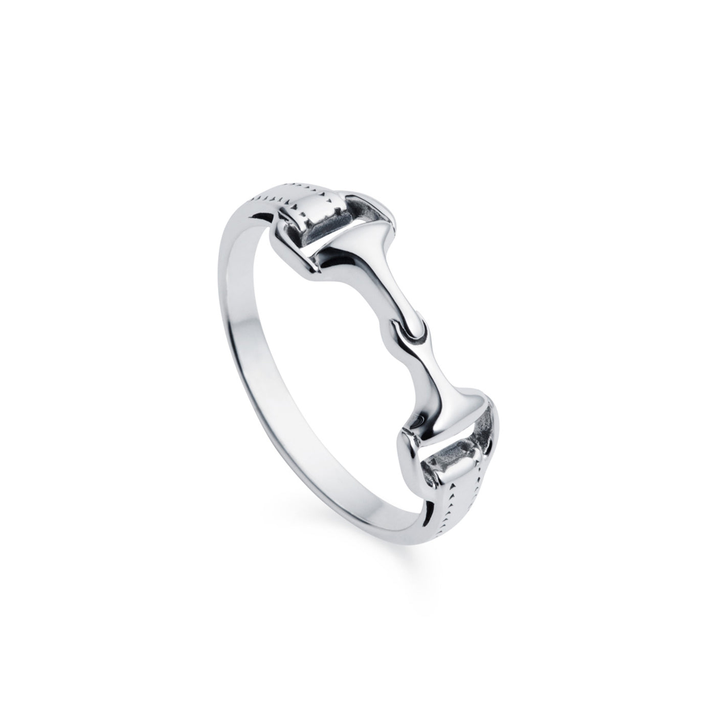 Image of Snaffle Bit Silver Ring