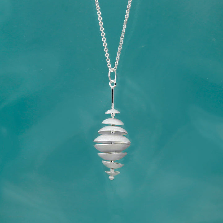 Photo of Topsy Turvy Silver Pendant